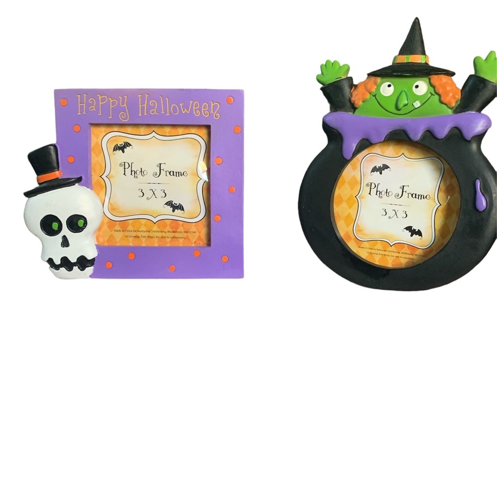 Pair of Halloween frames